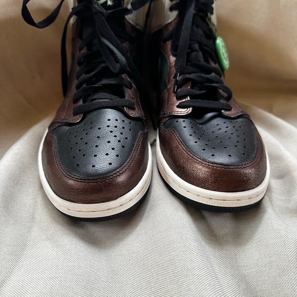 Nike Air Jordan 1 Retro High OG Patina/Rust Shadow Sneakers Size 12 New W/O Tag - Picture 3 of 15